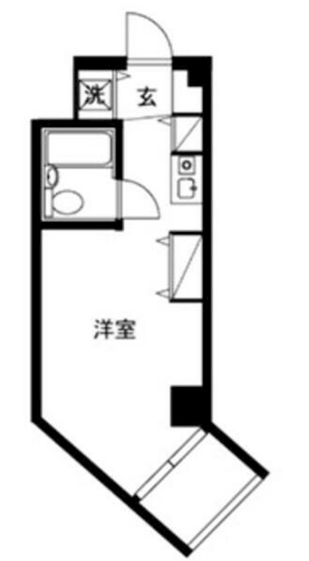 コスモハイム元住吉 間取り