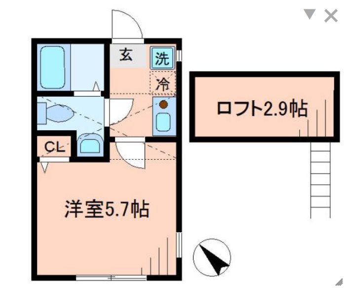 M＆M白楽 間取り