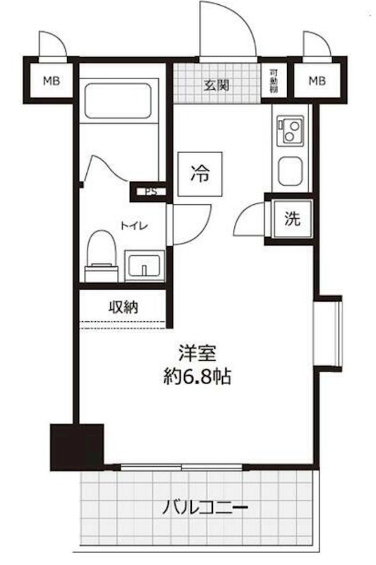 ステラコート横浜白楽 間取り