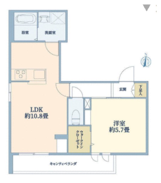 インフィールド元住吉祗園町 間取り