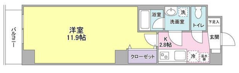 クレール武蔵小杉 間取り