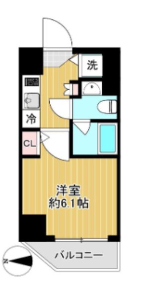 SHOKEN　Residence新丸子Ⅱ 間取り