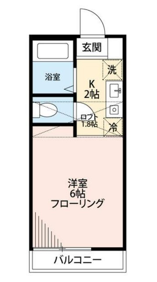 神奈川県横浜市港北区菊名５丁目 間取り
