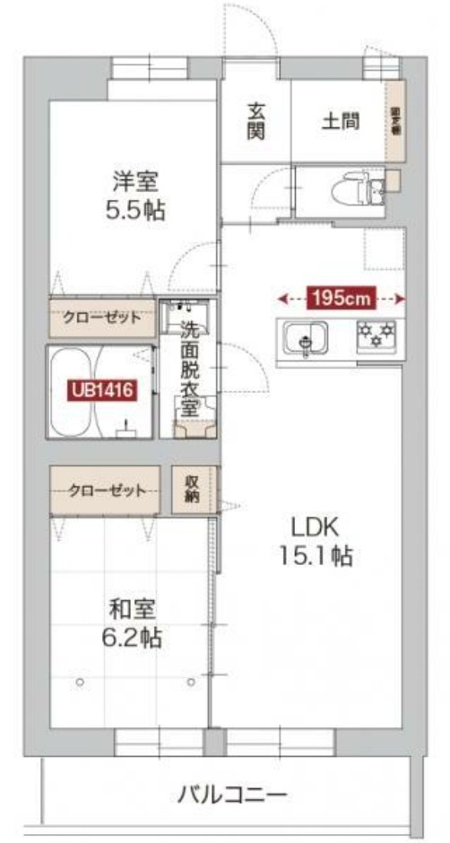アグロラトス　ヒサリコ 間取り
