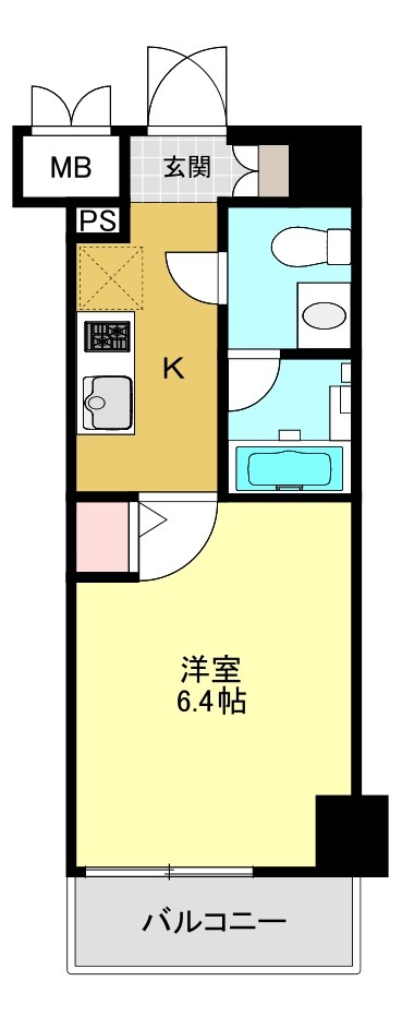 クレストタップ新横浜 間取り