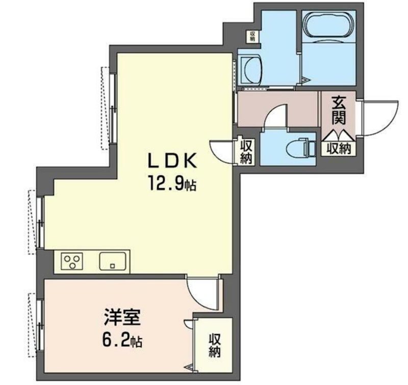 神奈川県横浜市港北区箕輪町１丁目 間取り