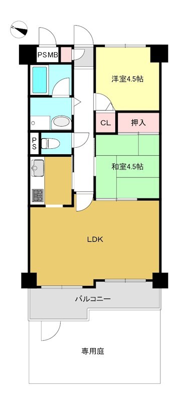 ライオンズマンション菊名第3 間取り