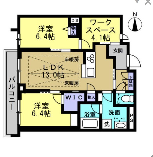 グランディール 間取り