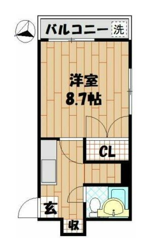 ジュネス大倉山 間取り