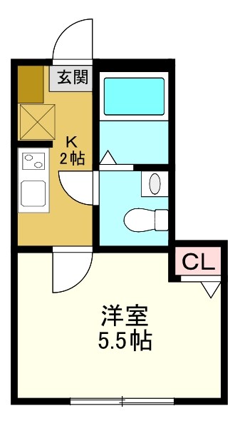 LaVieEstBelle横浜白楽 間取り