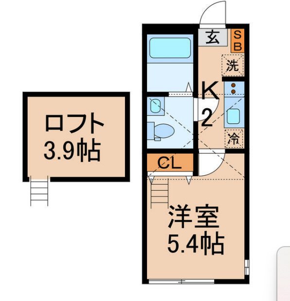 LaVieEstBelle横浜白楽 間取り