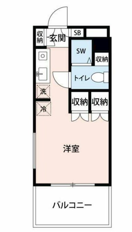 THE　NORTH26 間取り