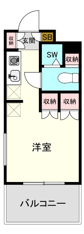 THE　NORTH26 間取り