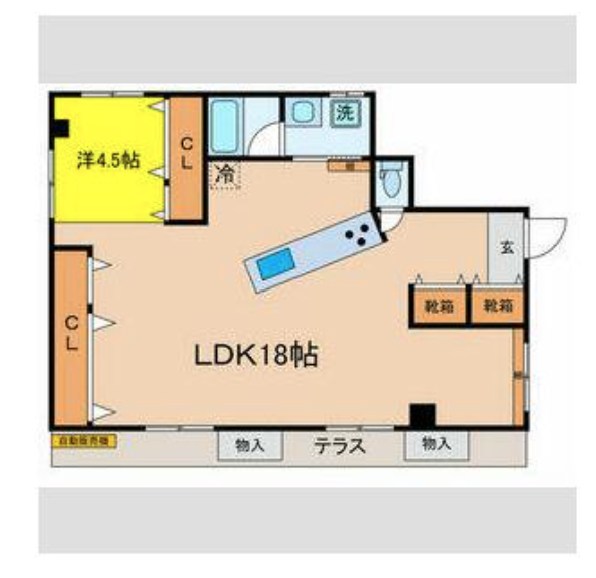 神奈川県川崎市中原区市ノ坪 間取り