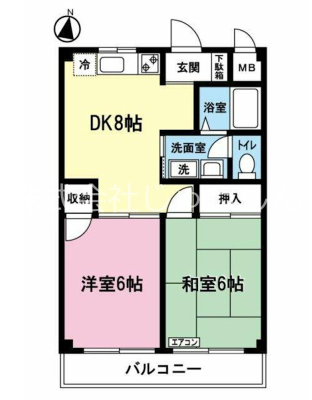 神奈川県横浜市港北区日吉７丁目 間取り