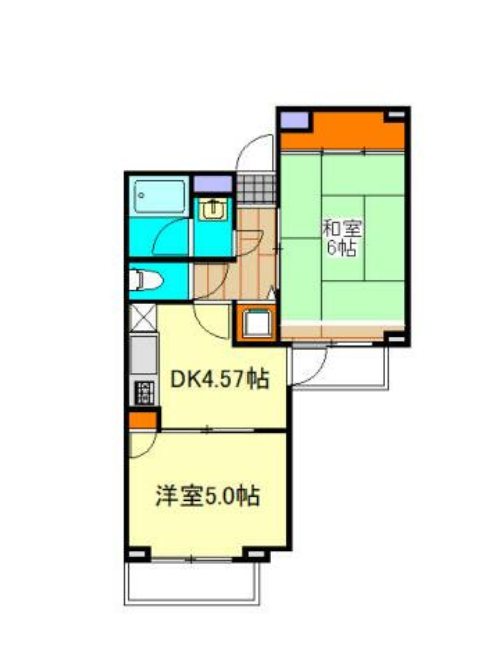 神奈川県川崎市中原区丸子通１丁目 間取り