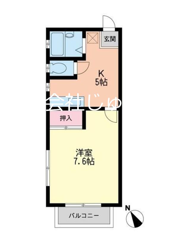 神奈川県横浜市港北区大倉山５丁目 間取り