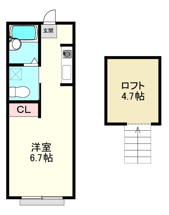 JAMY白楽 間取り