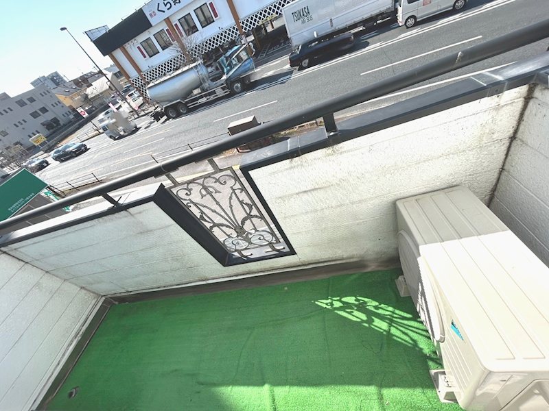 カーサ黒髪 ベランダ