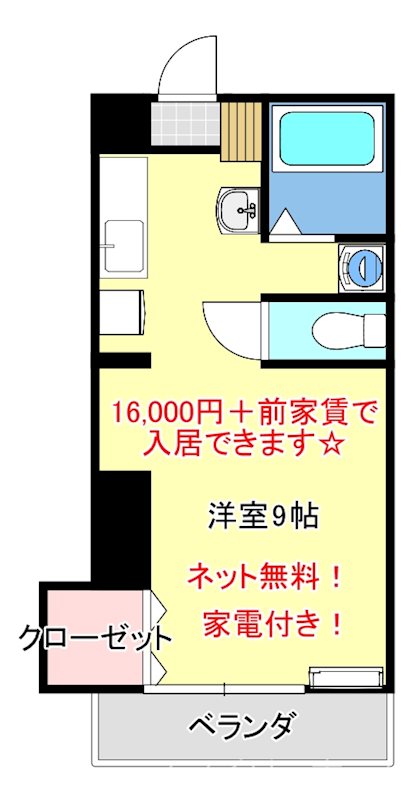 ディアコート河 間取り