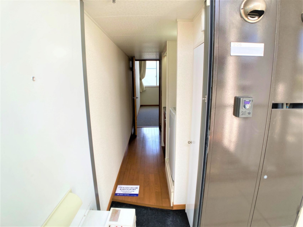 レオパレスジュネス紫原 玄関