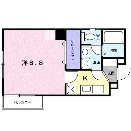 フォルシュ加治屋 間取り