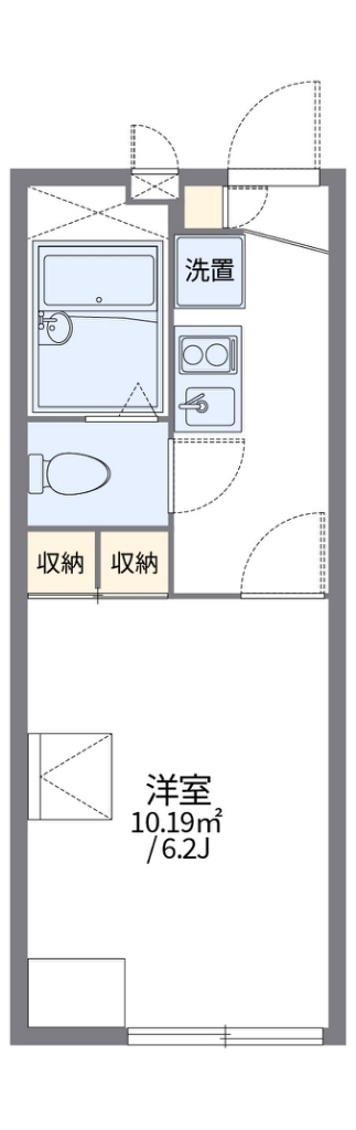 レオパレスアイリス 間取り