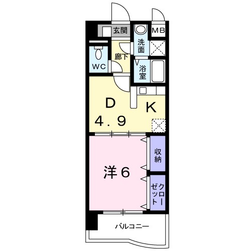 レルベ保田窪 間取り