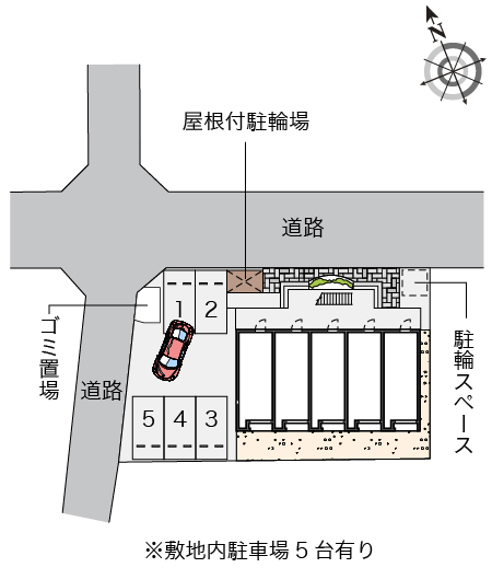 レオネクスト宇宿 駐車場