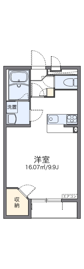 レオネクストＫ３ 間取り
