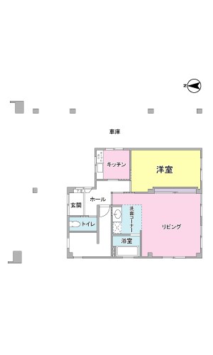 シェ・モア  1階 間取り