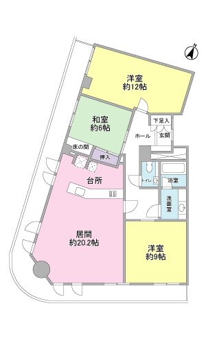 静岡県静岡市葵区鷹匠１丁目 間取り