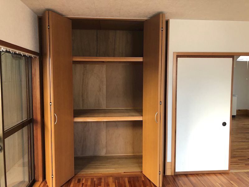 豊原町一戸建て1階 収納