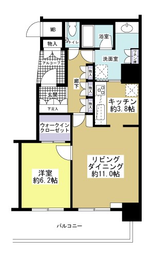 マークス・ザ・タワー静岡 間取り
