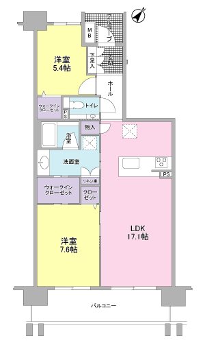 メゾン・ヴァンベール東静岡 間取り