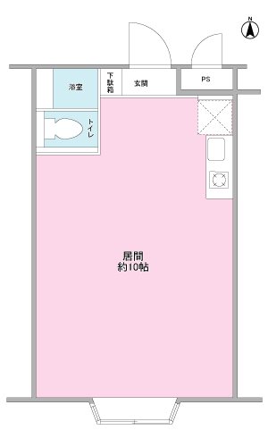 静鉄音羽ビルマンション 間取り