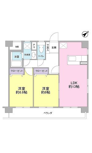 アントゥレ・ゼンザ 間取り