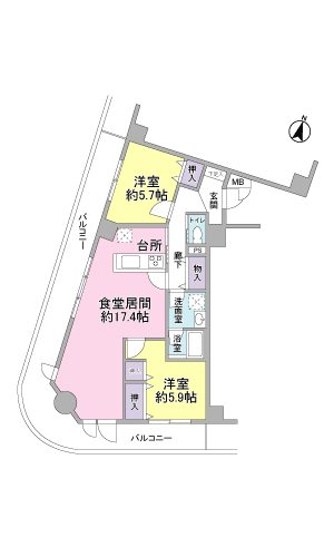 静岡県静岡市葵区鷹匠１丁目 間取り