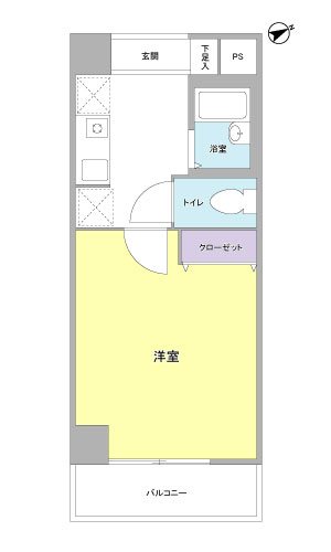 シャンピア鷹匠 間取り