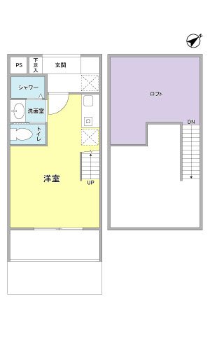 シャンピア鷹匠 間取り