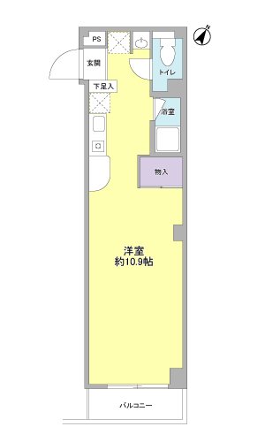 シャトル稲川 間取り