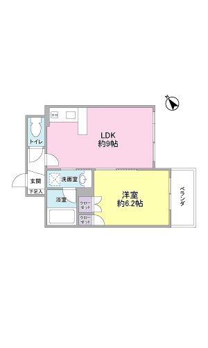 GRIDIA鷹匠 間取り