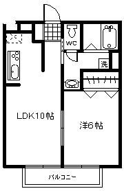 プチメゾンスカイラーク 間取り