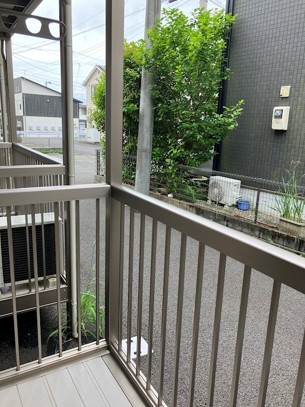 プチメゾン福田パート2 ベランダ