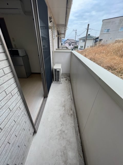 プチメゾン新道 ベランダ
