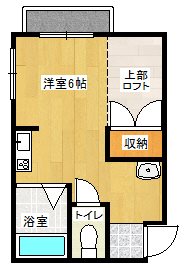 プチメゾン旭 間取り
