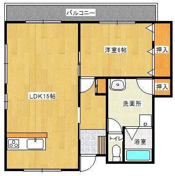 フロンティア小船越 間取り