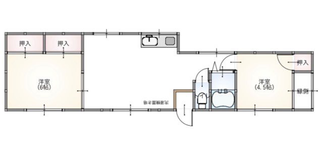 コーポ・ローゼ 間取り