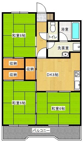 レジデンス親和 間取り