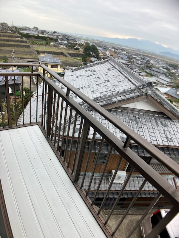 コーポ静 ベランダ